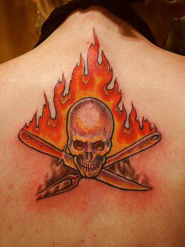 пламъка татуировка